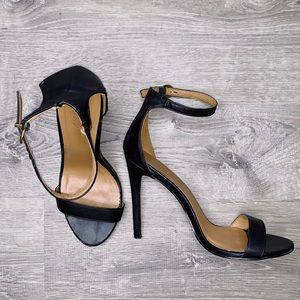 Charlotte Russe Strap Black Heels